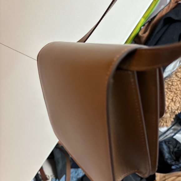 Celine Teen Box Classic Bag in Camel - Picture 3 of 4